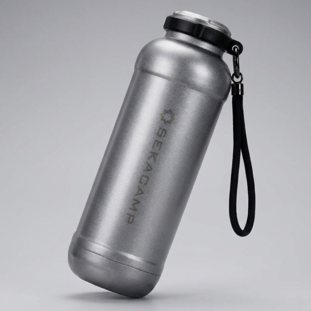 アウトドア対応 真空断熱ステンレスボトル 615ml（20.8oz）